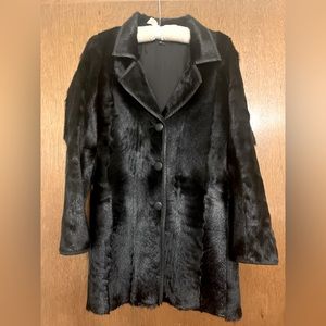 Theory Goat Fur Coat